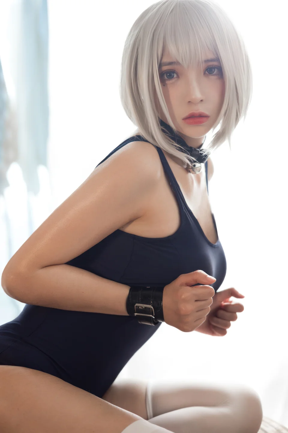 疯猫ss - No.159 白发束缚死库水 [40P-243MB] tg@simisebaisi 【丝足阁】005.webp